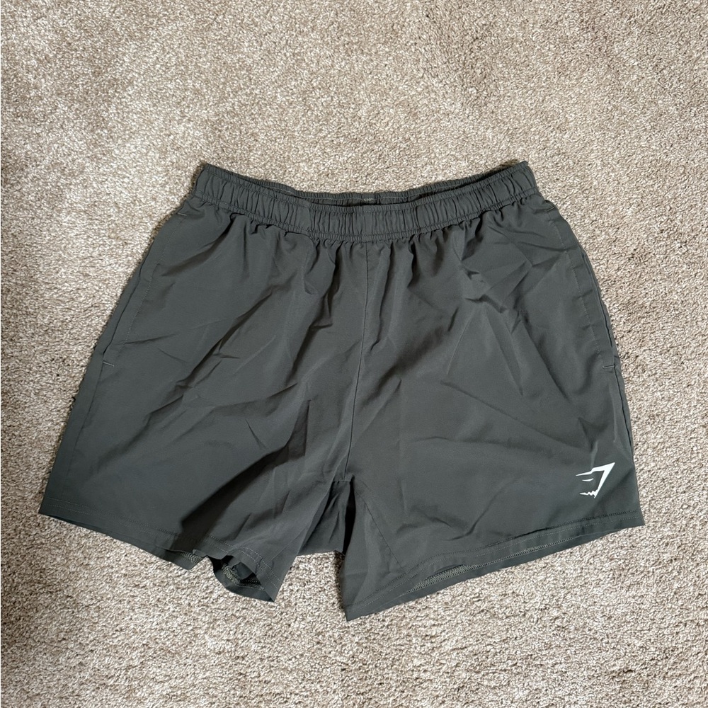 Men's Green Gym Shorts